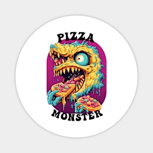 The Pizza Monster Magnet